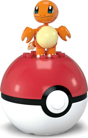 MEGA Pokemon: Charmander Pokeball - 16 Piece Building Set Toys & Games MEGA