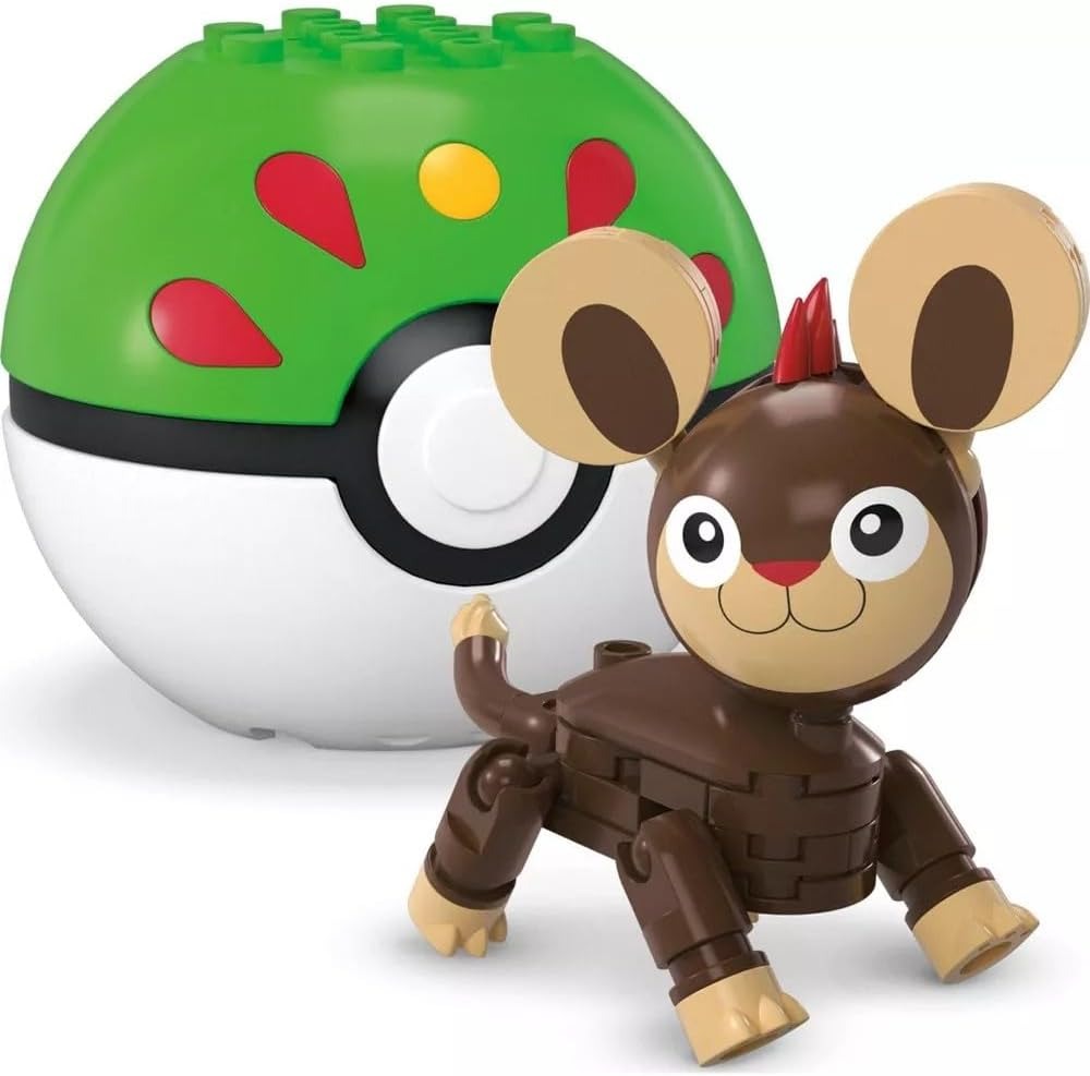 MEGA Pokemon: Friend Ball - Litleo Series 21 Toys & Games MEGA