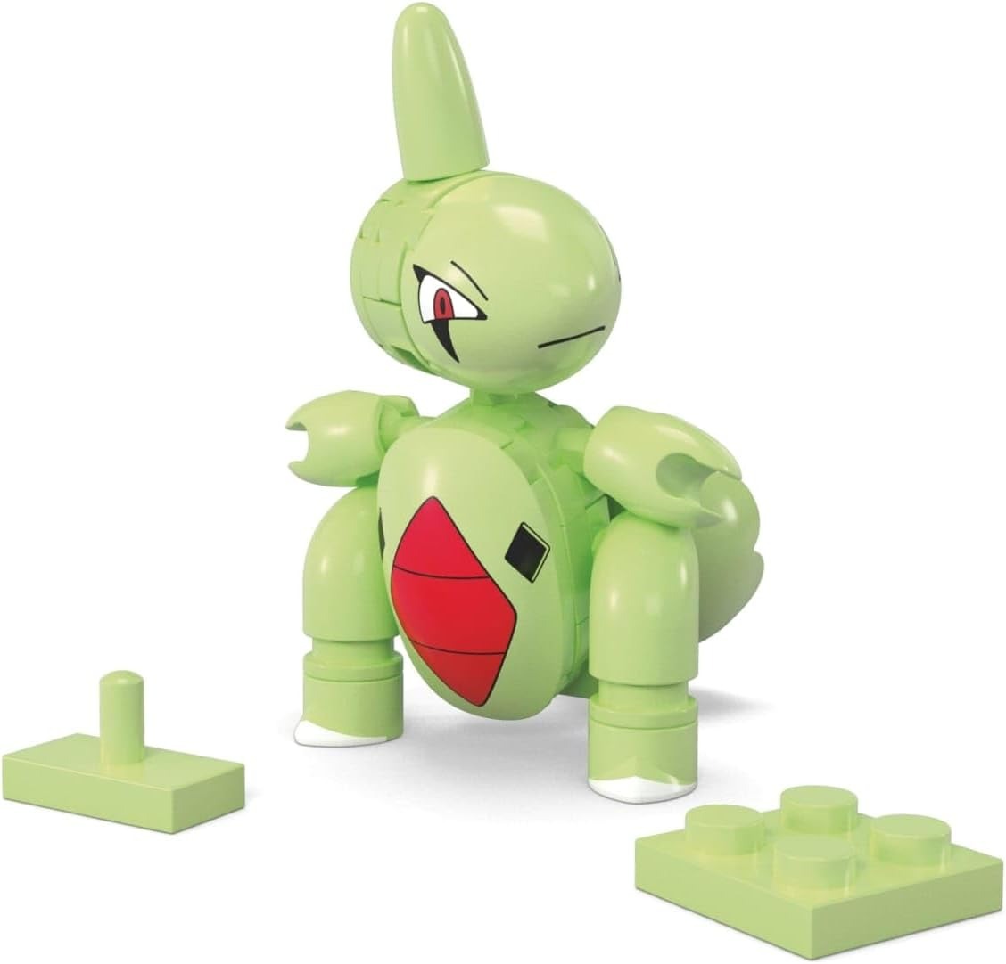 MEGA Pokemon: Series 23 Larvitar Level Ball - 29 Piece Building Set Toys & Games MEGA