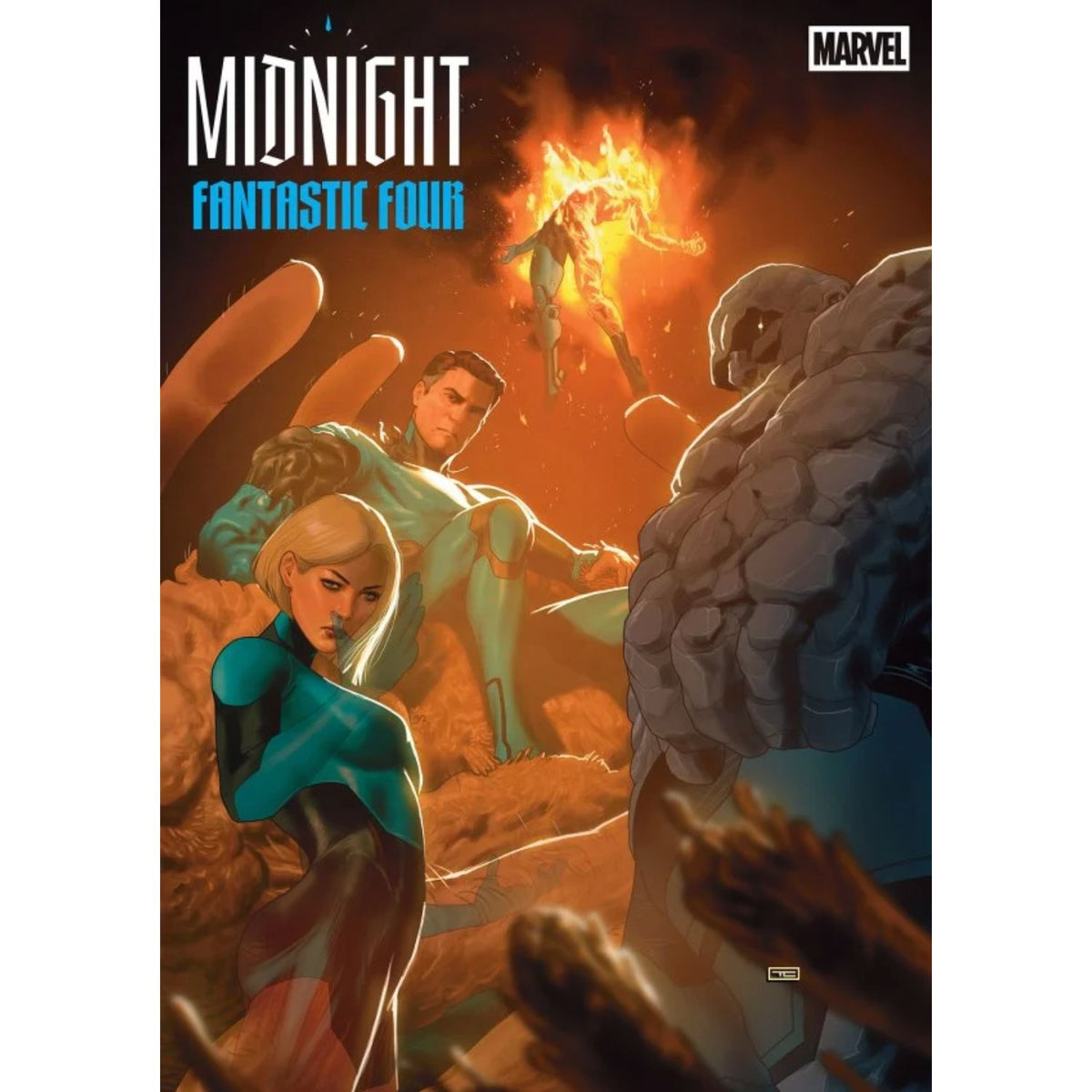Midnight Fantastic Four: #2 [Taurin Clarke CVR E - 1:25] 2026 Comics Marvel Comics