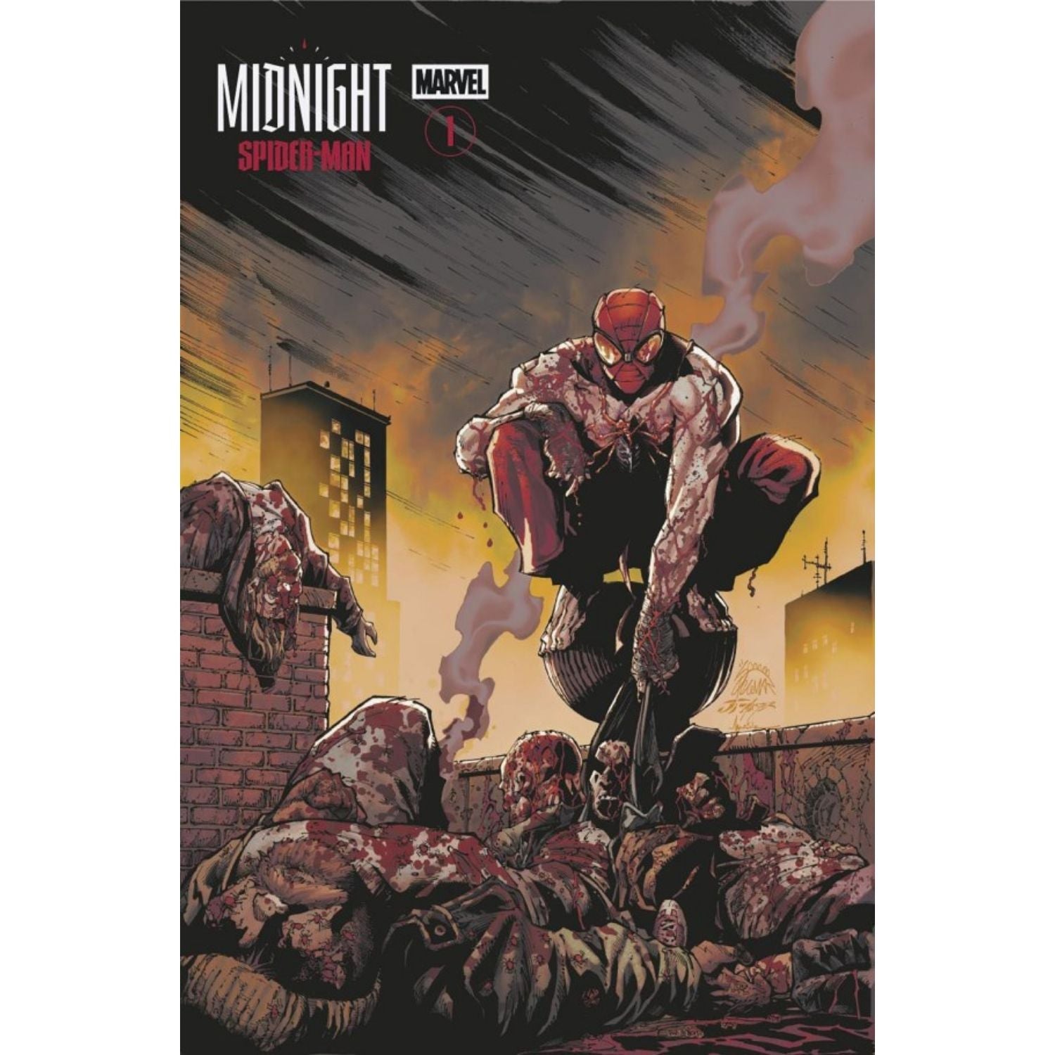 Midnight Spider-Man: #1 [Ryan Stegman CVR B] 2026 Comics Marvel Comics