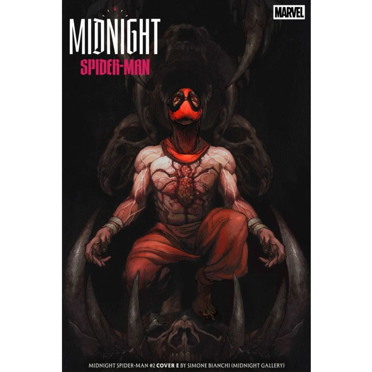 Midnight Spider-Man: #2 [Simone Bianchi CVR E - 1:25] 2026 Comics Marvel Comics