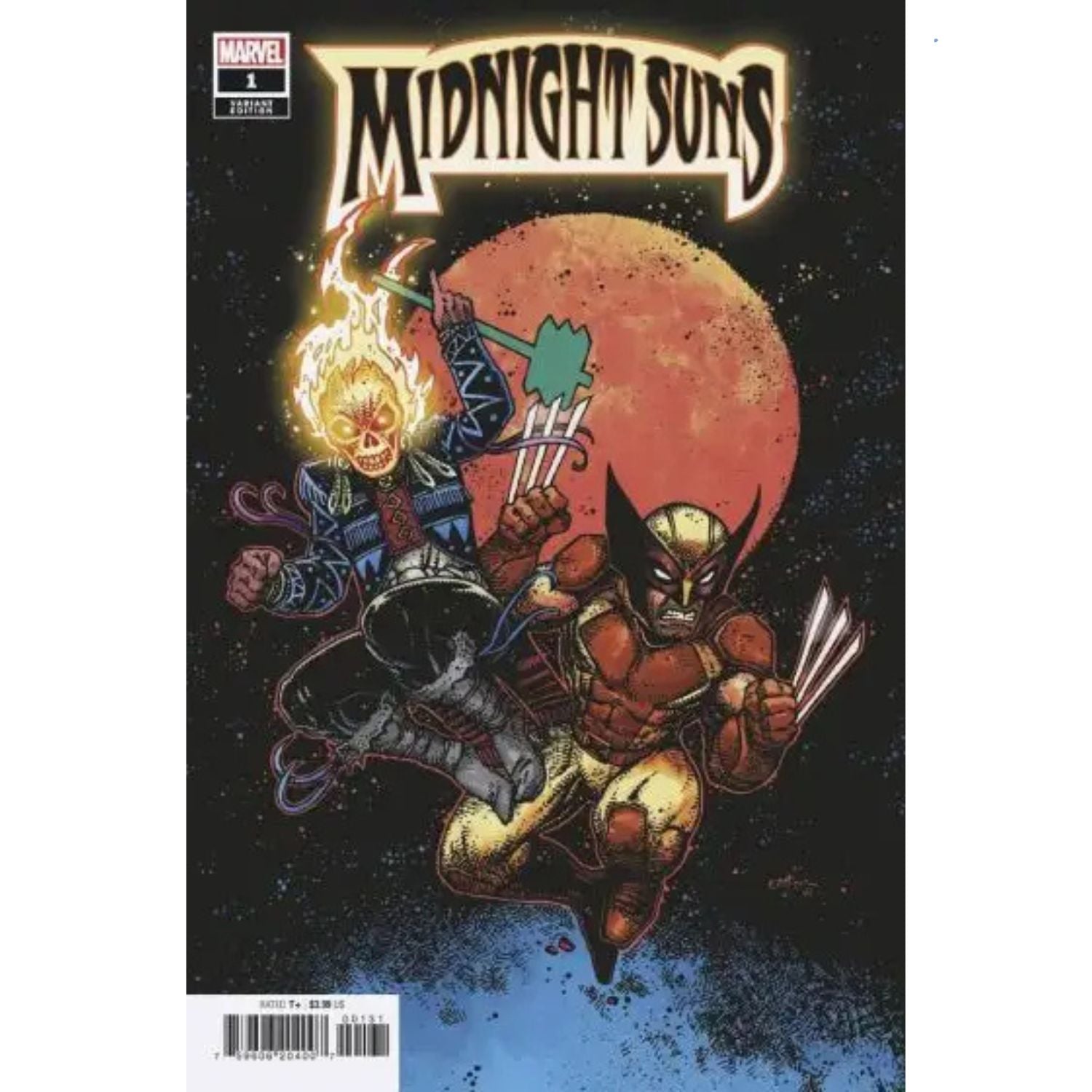 Midnight Suns: #1 [Kevin Eastman CVR C - 1:25] 2022 Comics Marvel Comics