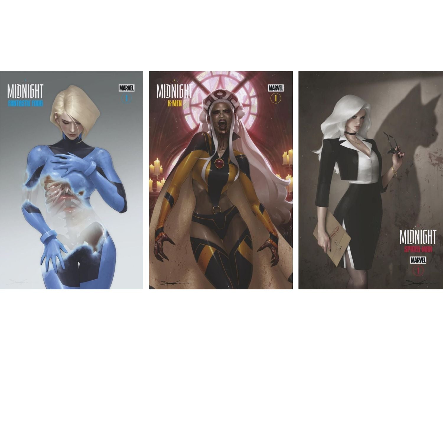 Midnight X-Men/Spider-Man/Fantastic Four: #1 [Midnight Gallery CVR E Set - 1:25] 2026
