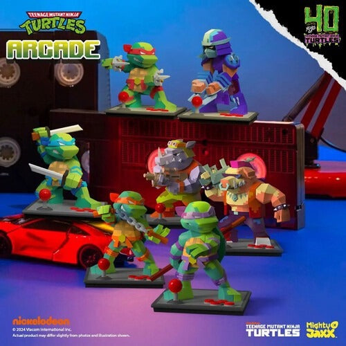 Mighty Jaxx: Arcade - Teenage Mutant Ninja Turtle Mystery Box Toys & Games Mighty Jaxx