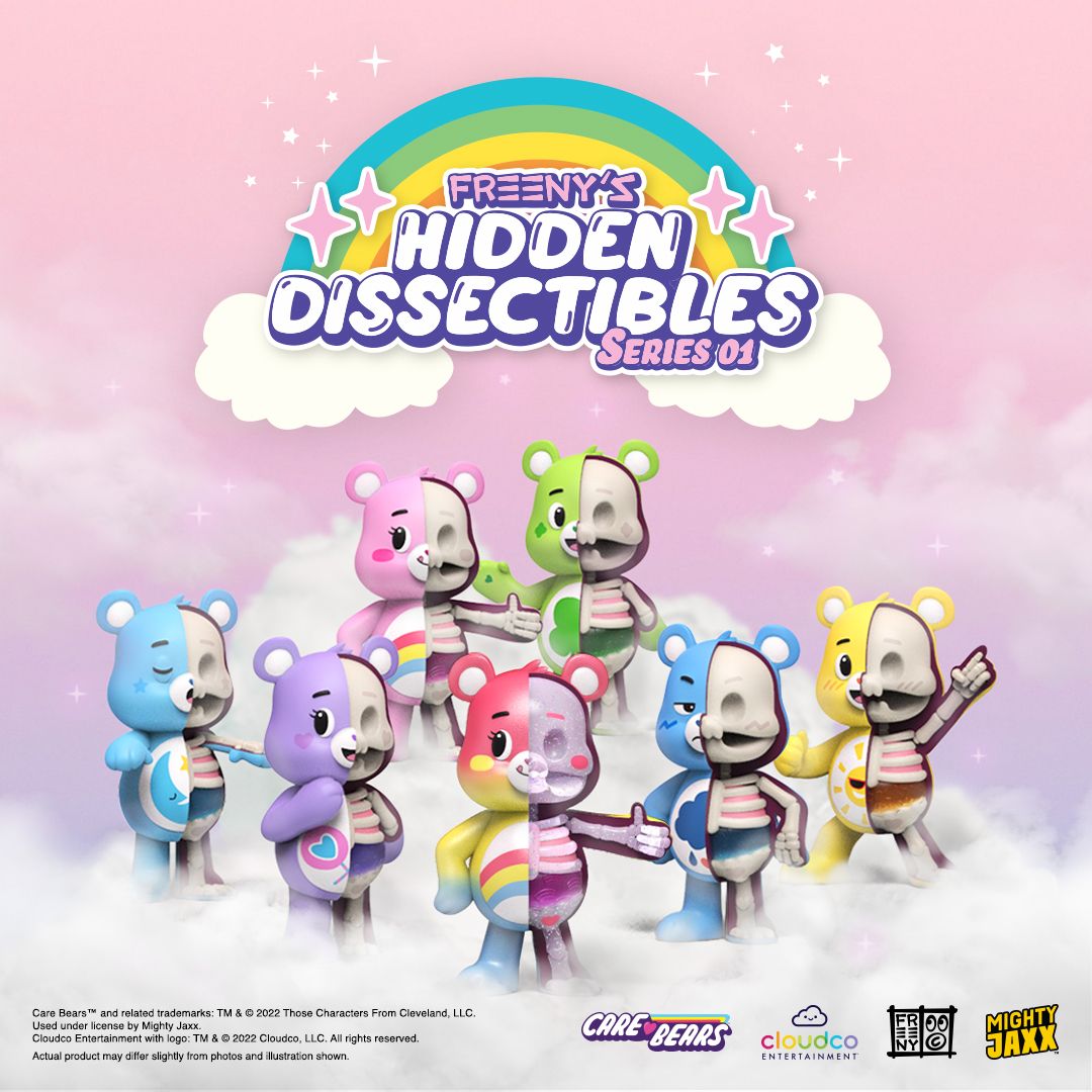 Mighty Jaxx: Freeny's Hidden Dissectibles - Care Bears Mystery Box Series 1 Toys & Games Mighty Jaxx