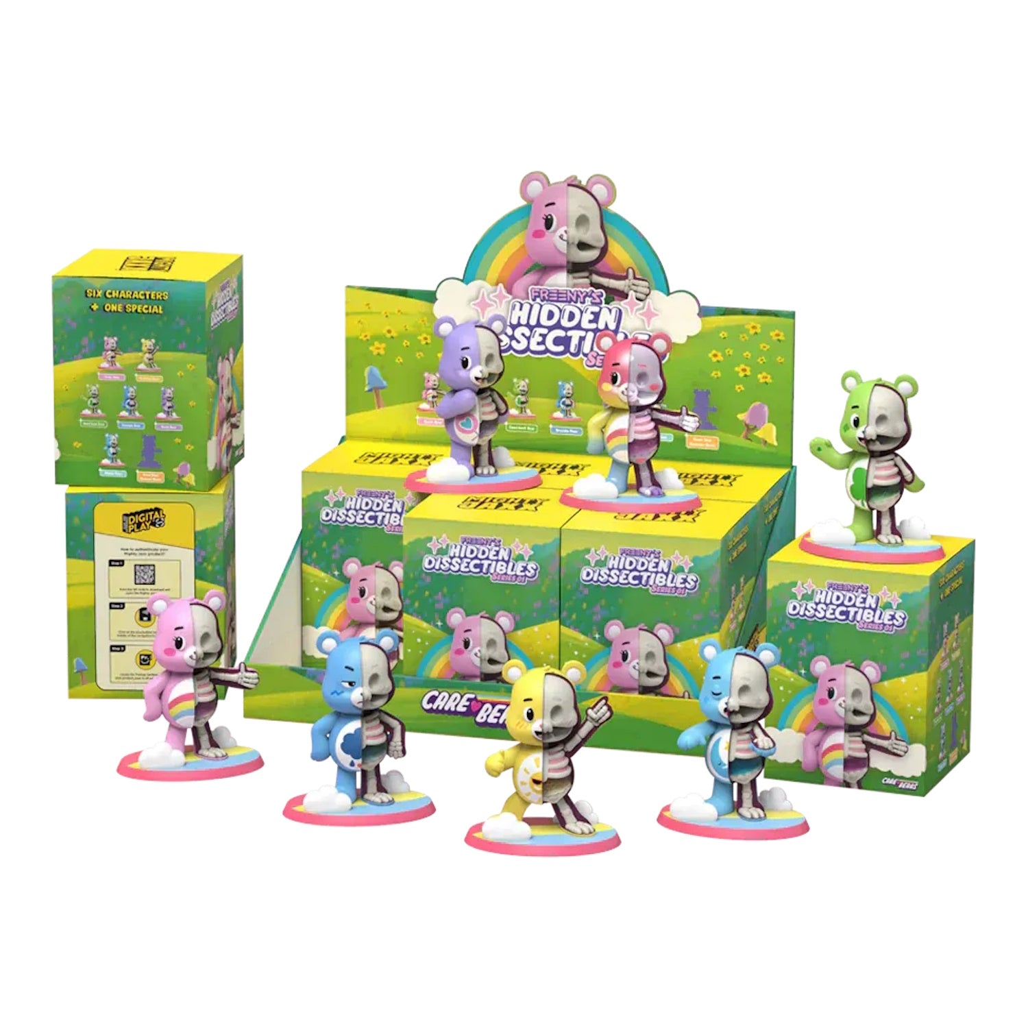Mighty Jaxx: Freeny's Hidden Dissectibles - Care Bears Mystery Box Series 1 Toys & Games Mighty Jaxx
