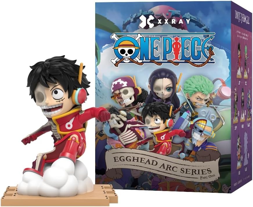 Mighty Jaxx: Freeny's Hidden Dissectibles - One Piece Egghead Arc Edition Part One Mystery Box Toys & Games Mighty Jaxx
