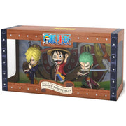 Mighty Jaxx: Freeny's Hidden Dissectibles - One Piece Luffy Zoro Sanji Triple Pack Figure Toys & Games Mighty Jaxx