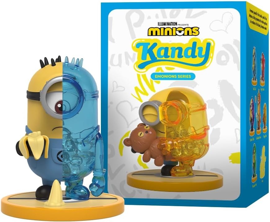 Mighty Jaxx: Kandy - Minions Emonions Series Mystery Box Toys & Games Mighty Jaxx