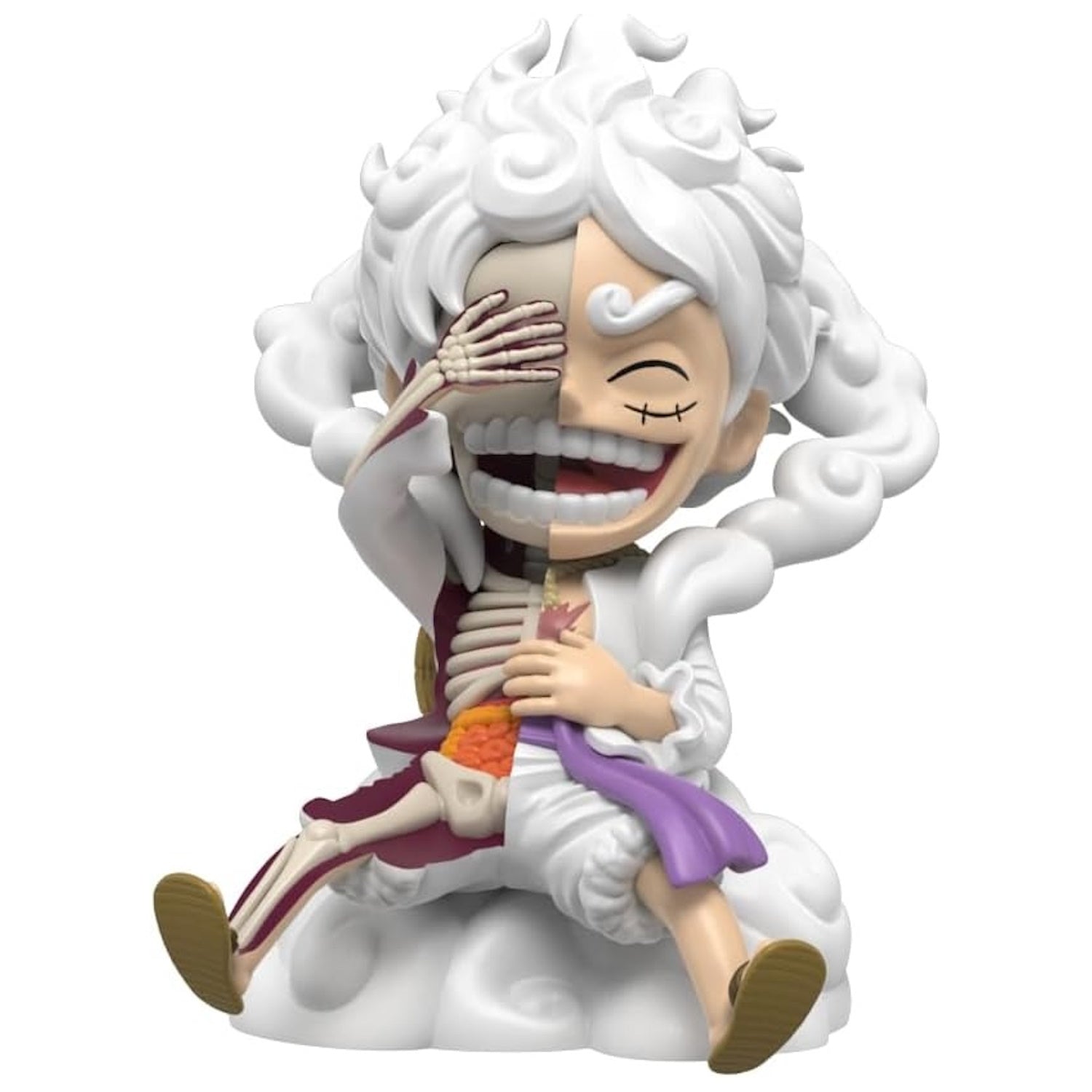 Mighty Jaxx: XXRAY - One Piece Luffy Gear 5 Wanted Series Toys & Games Mighty Jaxx