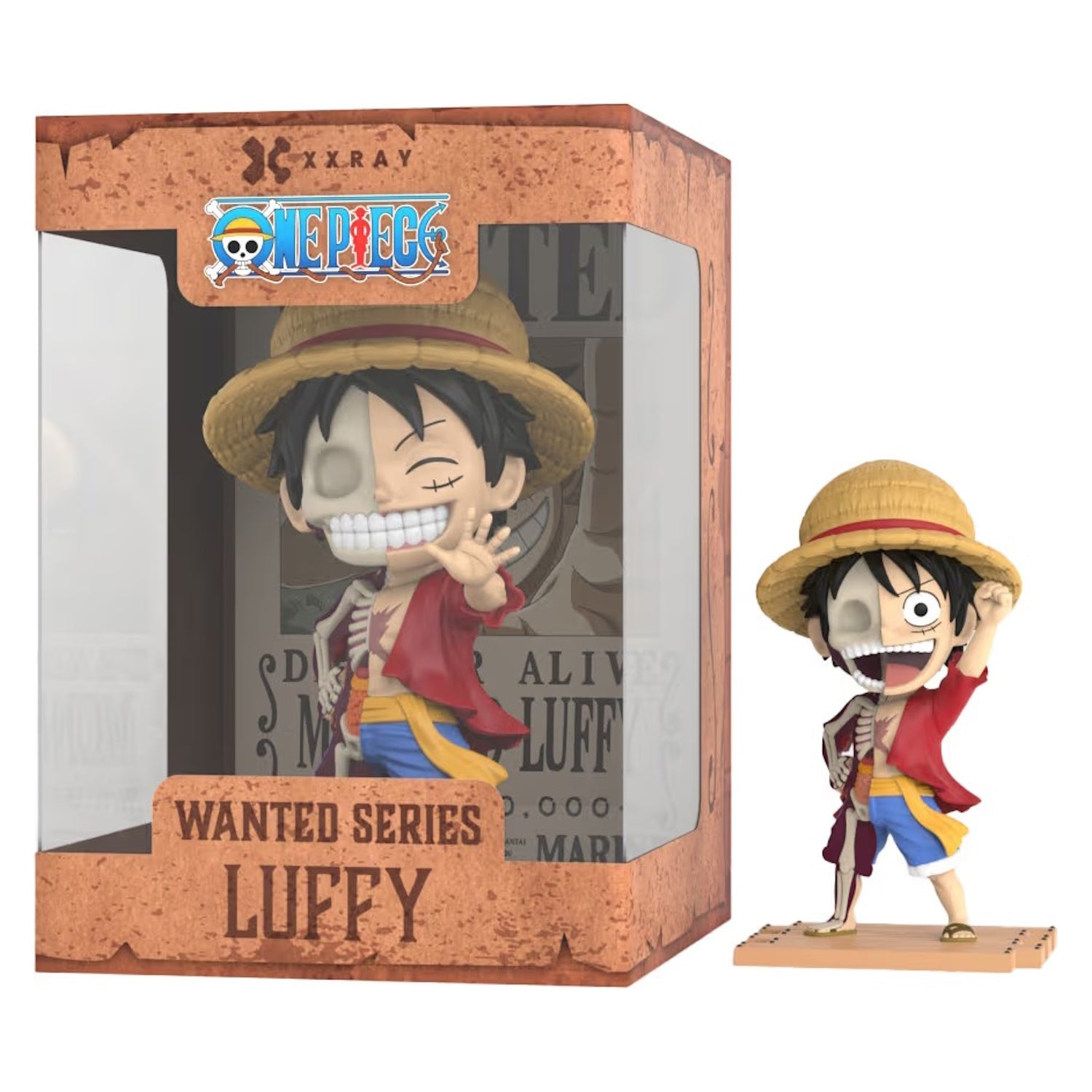 Mighty Jaxx: XXRAY - One Piece Luffy Wanted Series Toys & Games Mighty Jaxx