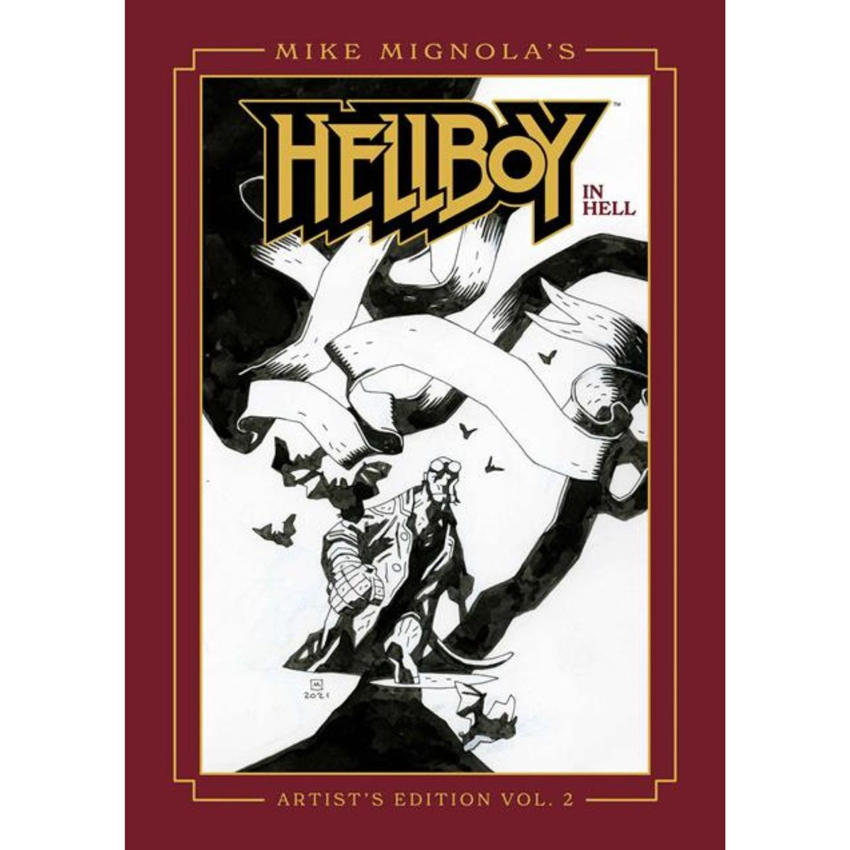 Mike Mignolas Hellboy In Hell Artists Edition: Book 2 [Mike Mignola Direct Edition CVR] 2026 Comics Image Comics