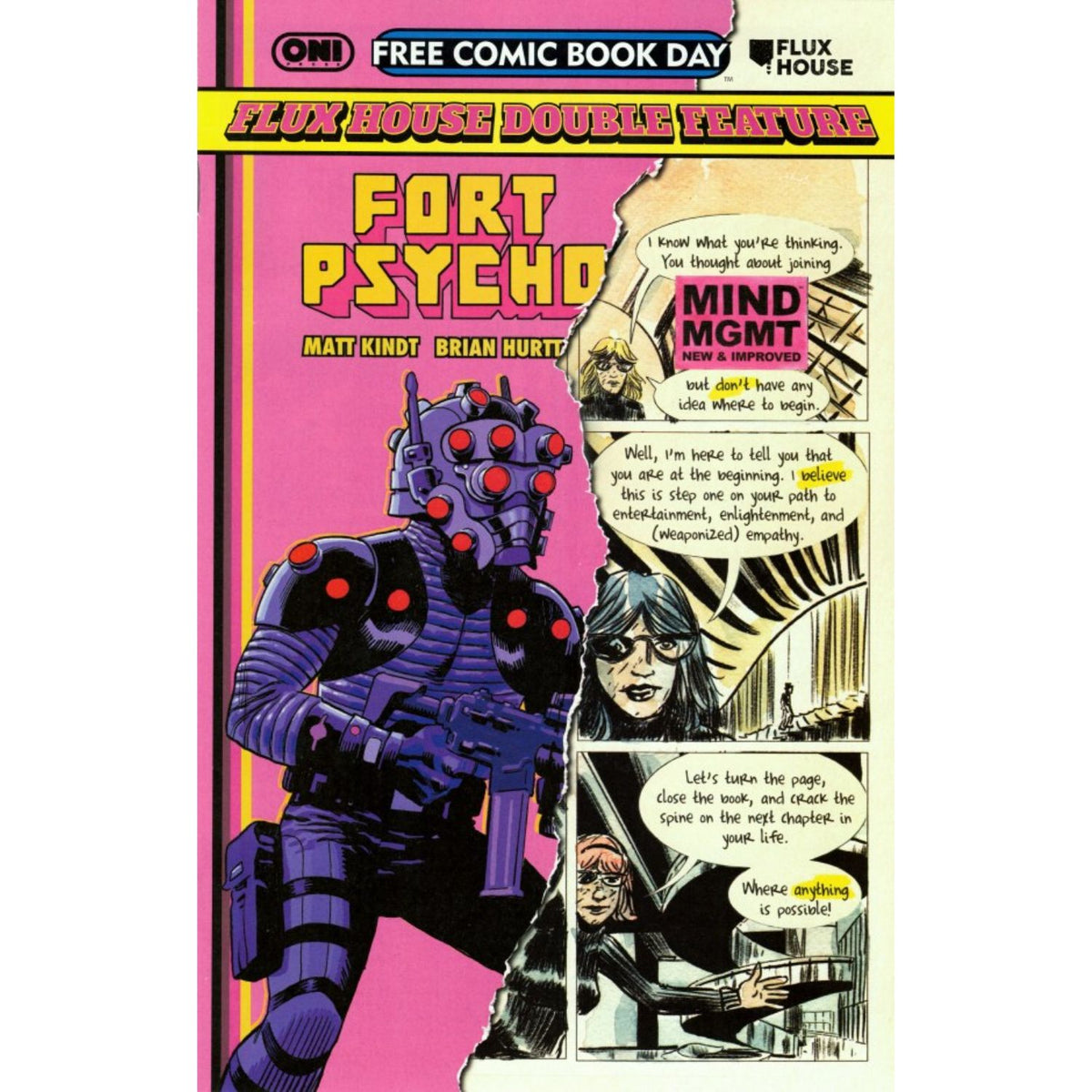 Mind MGMT Fort Psycho Special: #1 [Matt Kindt FCBD] 2026 Comics Oni Press