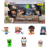 Minecraft Mini Mode: Overworld Battle Pack with 7 Figures Toys & Games Mattel