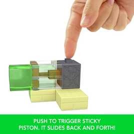 Minecraft Redstone Charged Sticky Piston Trap Set Toys & Games Mattel