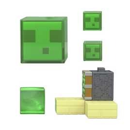 Minecraft Redstone Charged Sticky Piston Trap Set Toys & Games Mattel
