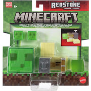 Minecraft Redstone Charged Sticky Piston Trap Set Toys & Games Mattel