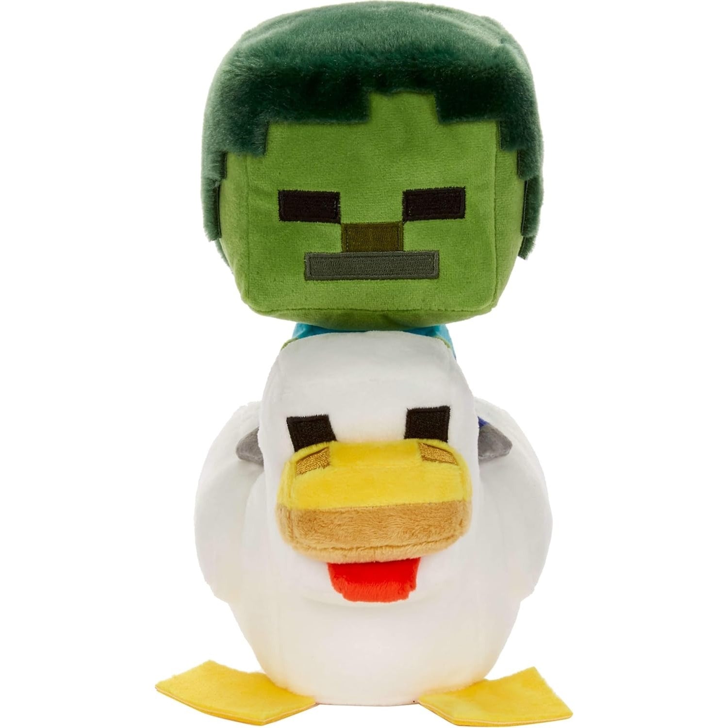 Minecraft the Movie: Zombie Chicken Jockey - 8" Plush Plushies Mattel