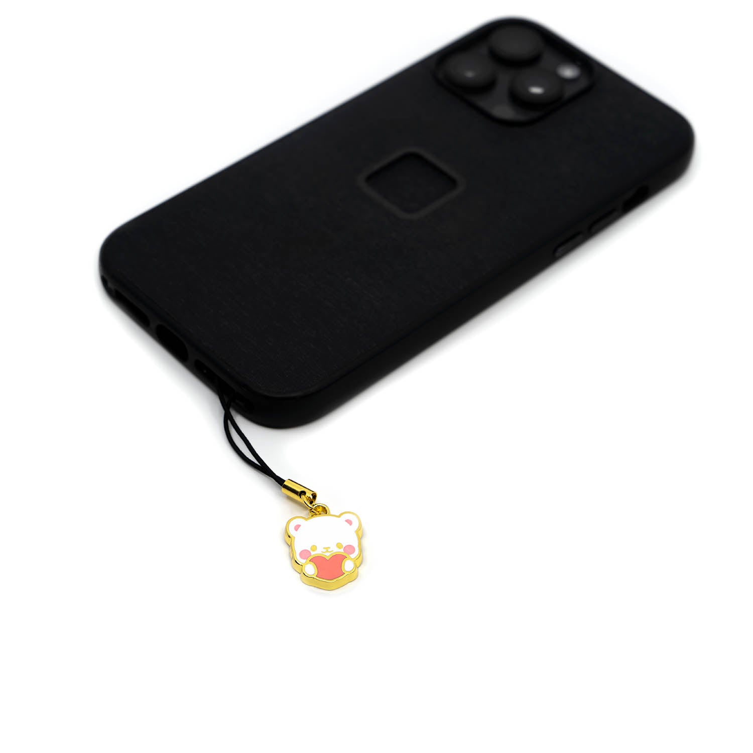 Milk Mocha Bear: Heart Milk Mini Enamel Charm Accessories Milk Mocha Bear