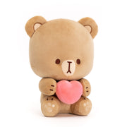 Milk Mocha Bear: Mocha Heart Plush Plushies Milk Mocha Bear