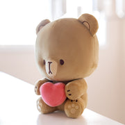 Milk Mocha Bear: Mocha Heart Plush Plushies Milk Mocha Bear