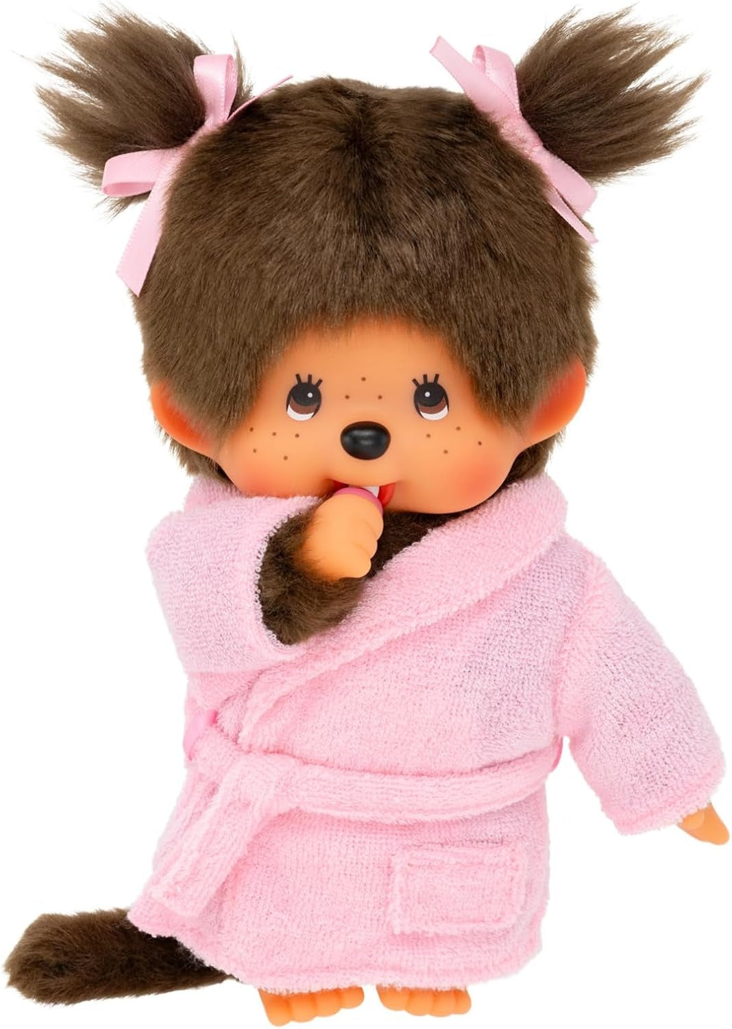 Monchhichi: Bathrobe Girl Plush Toys & Games Monchhichi