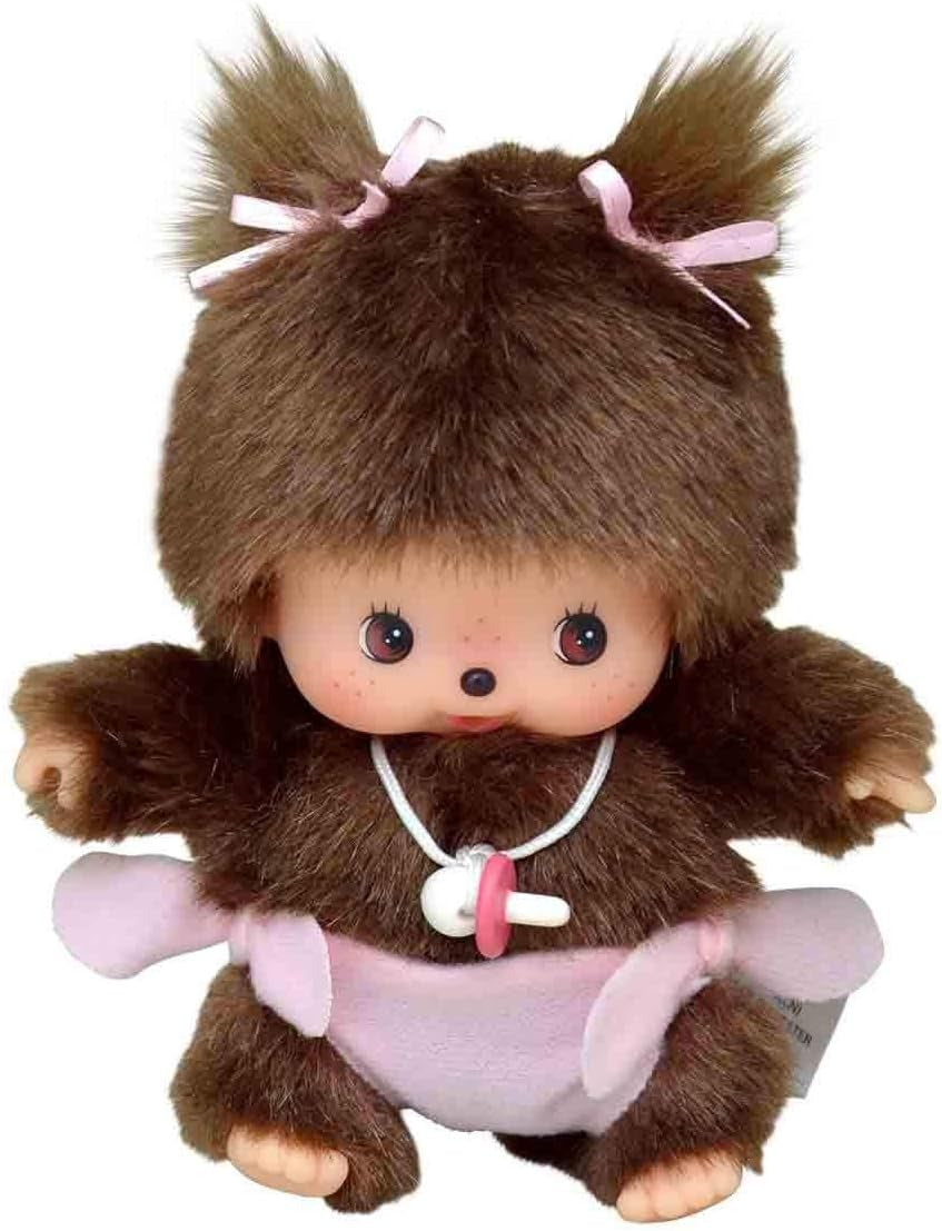 Monchhichi: Classic Bebichhichi Plush Toy - Girl Toys & Games Monchhichi