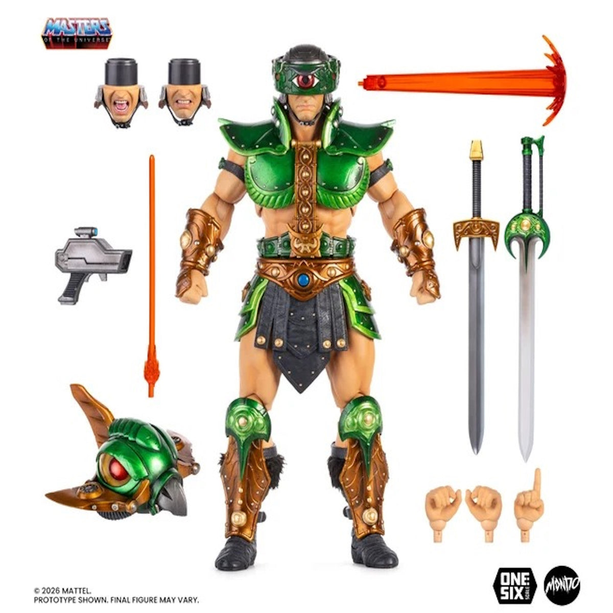 Mondo: Masters of the Universe - Tri-Klops 1/6 Scale Figure - Limited Edition Toys & Games Mondo
