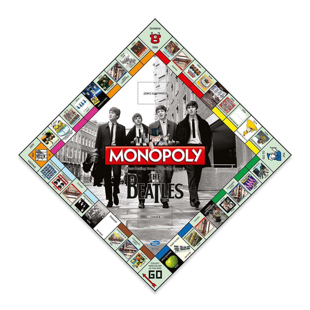 Monopoly: The Beatles Collector's Edition [Board Games, 2-6 Players] Board Game Hasbro   