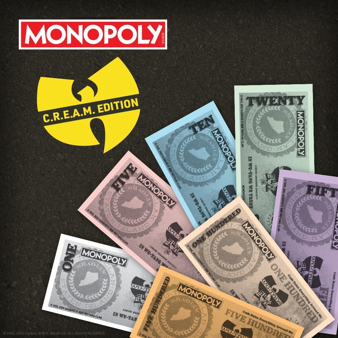 Monopoly: Wu-Tang Clan [Board Game, 2-6 Players] Board Game USAopoly