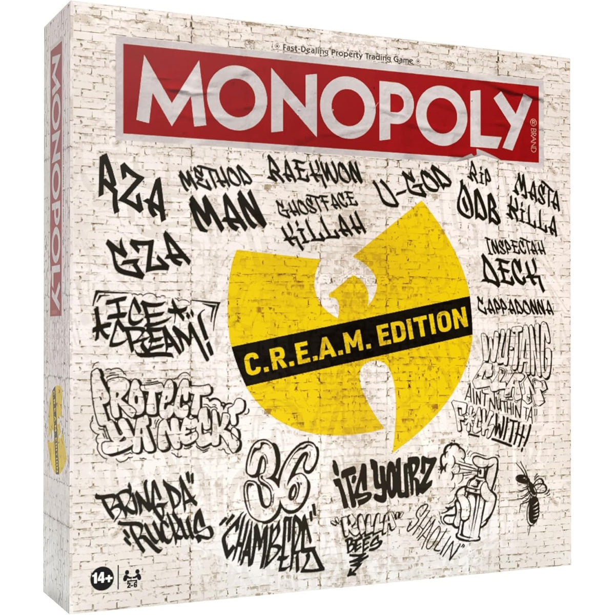 Monopoly: Wu-Tang Clan [Board Game, 2-6 Players] Board Game USAopoly