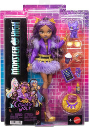 Monster High: Clawdeen Wolf - Purple Moto Jacket Toys & Games Mattel