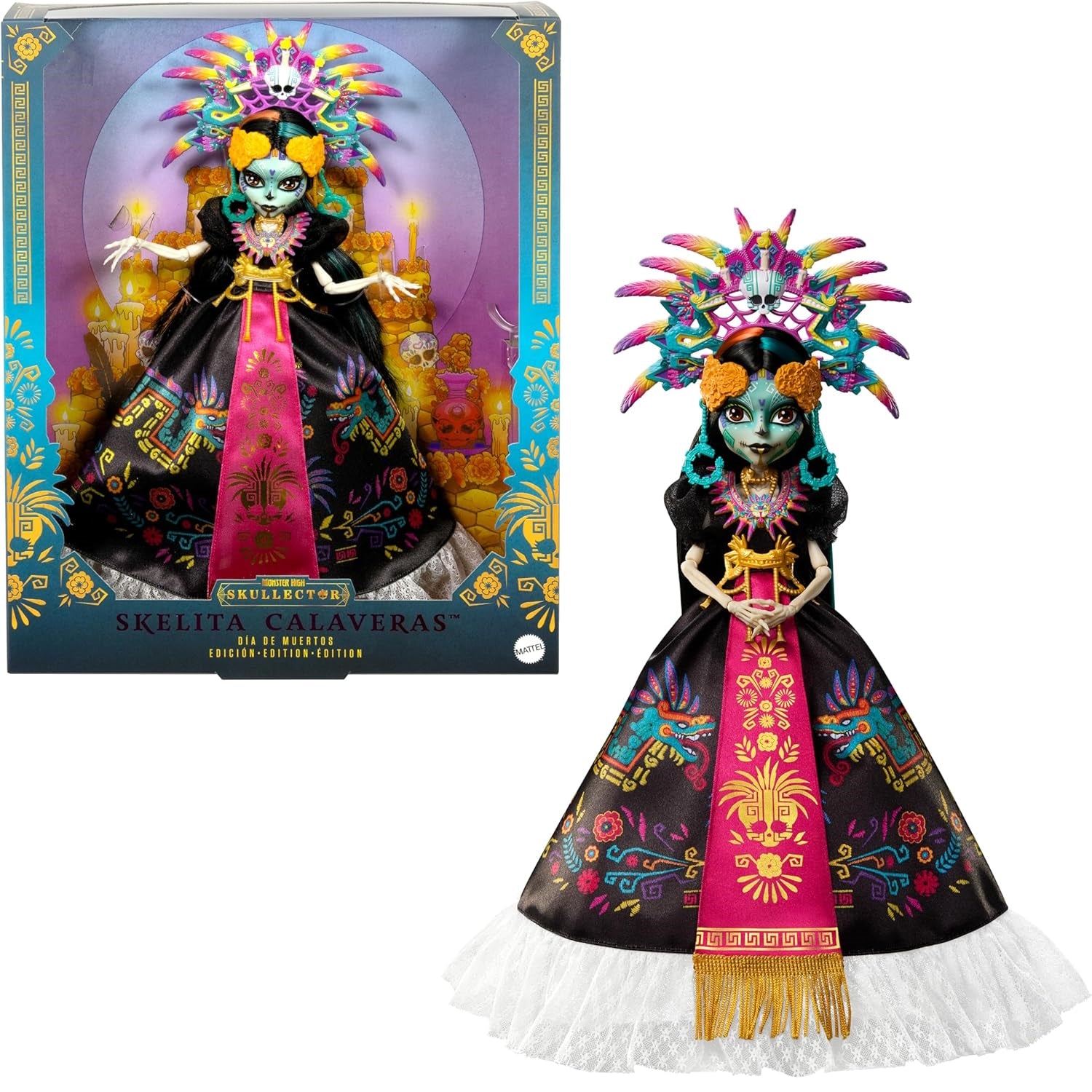Monster High: Skullector Skelita Calaveras 2025 - Dia De Muertos Edition Toys & Games Mattel