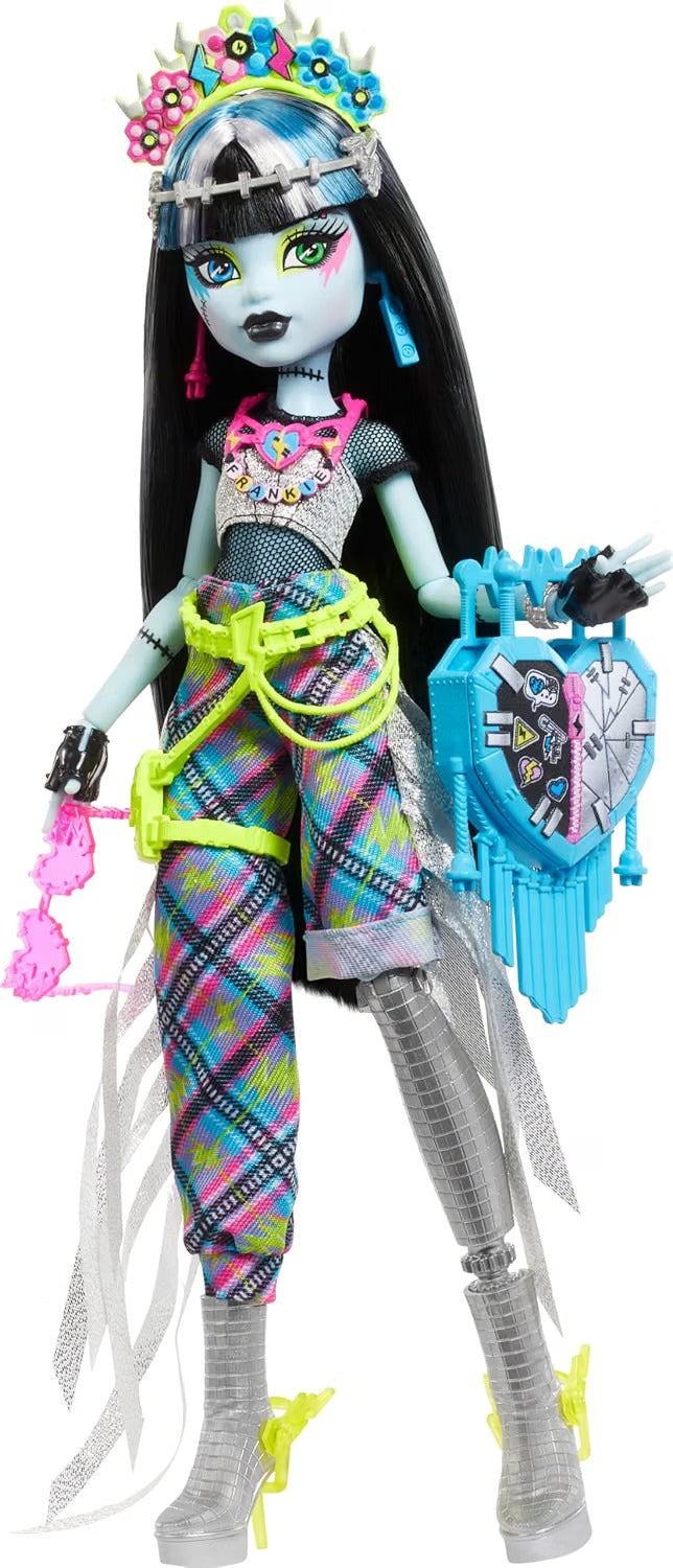 Monster High Monster Fest Doll: Frankie Stein Toys & Games Mattel