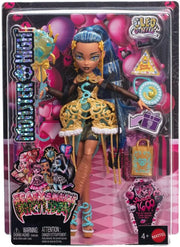 Monster High Scary Sweet Birthday Doll: Cleo De Nile in Golden Party Dress Toys & Games Mattel