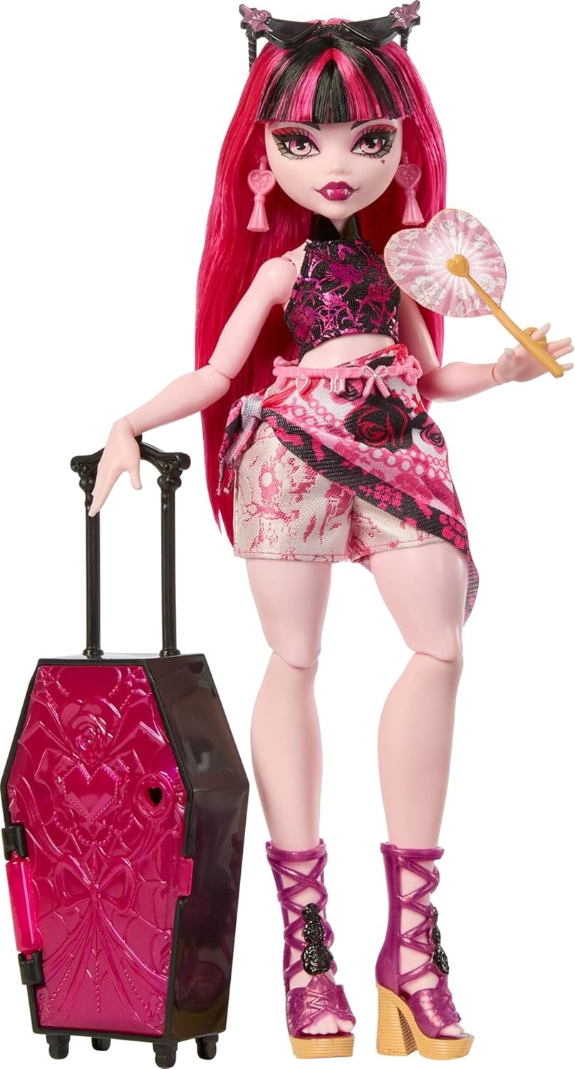 Monster High: Skulltimate Secrets Draculaura - Gore-Geous Oasis Set Toys & Games Mattel