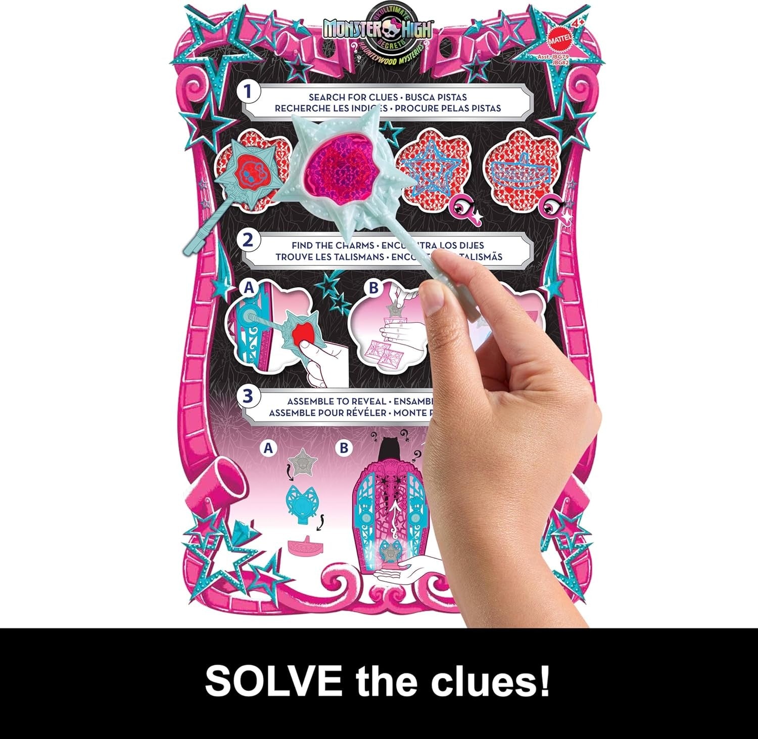 Monster High Skulltimate Secrets: Hauntlywood Mysteries - Catty Noir Doll Toys & Games Mattel