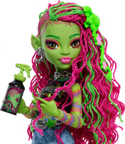 Monster High: Venus McFlytrap Doll & Plant Monster with Pet Cat Chewlian Toys & Games Mattel