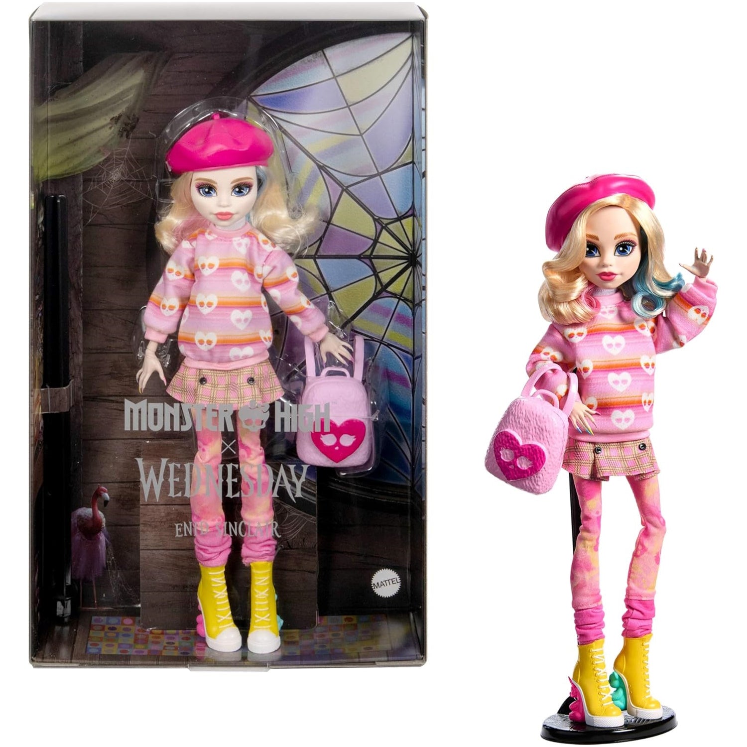 Monster High x Wednesday: Enid Sinclair Collectible Doll Toys & Games Mattel