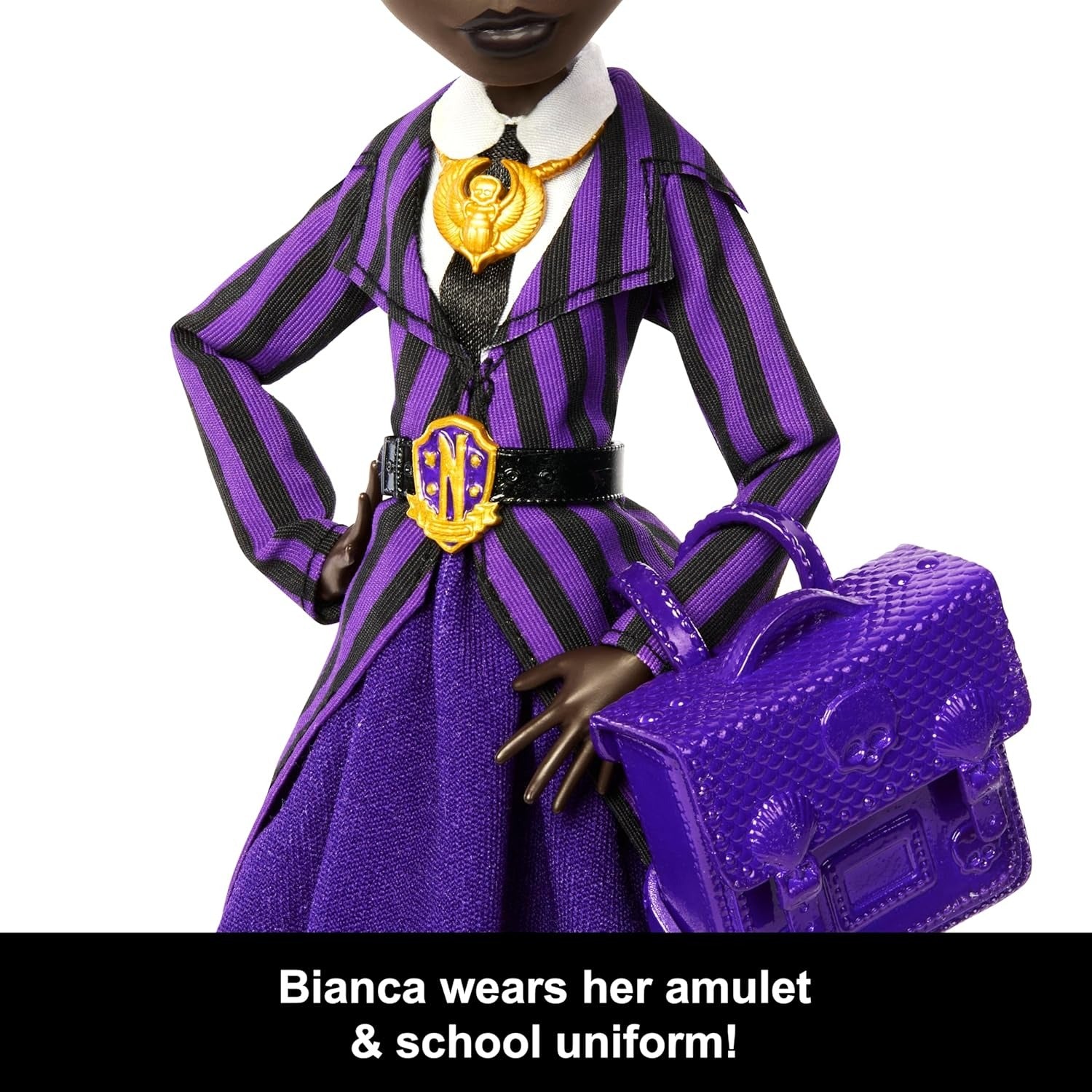 Monster High x Wednesday: Bianca Barclay Collectible Doll Toys & Games Mattel