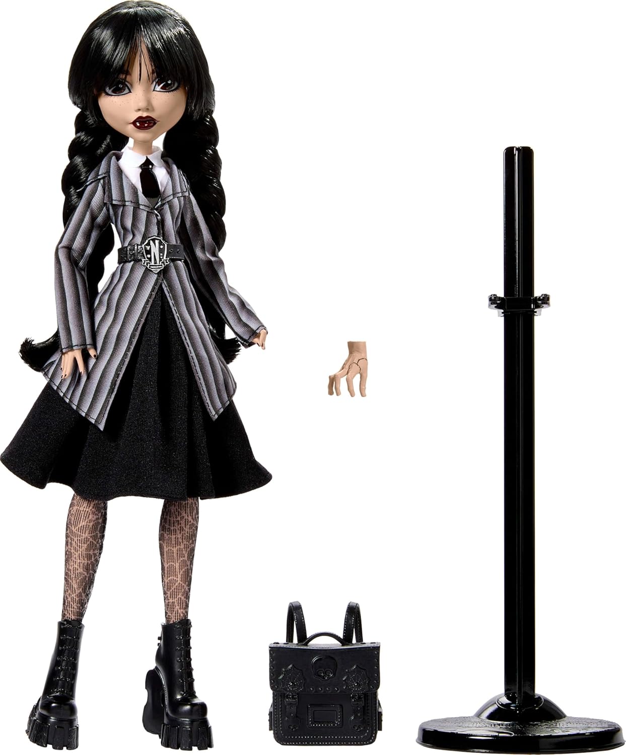 Monster High x Wednesday: Wednesday Addams Collectible Doll Toys & Games Mattel
