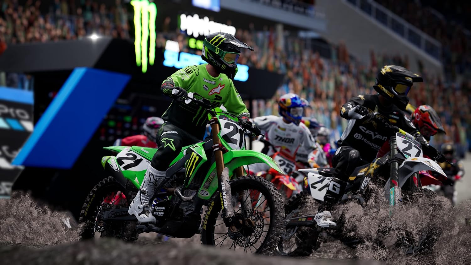 Monster Energy Supercross 6 [PlayStation 4] PlayStation 4 Video Game Milestone