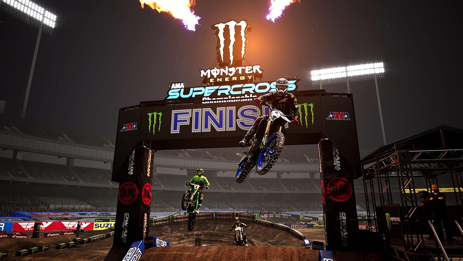 Monster Energy Supercross 6 [PlayStation 4] PlayStation 4 Video Game Milestone