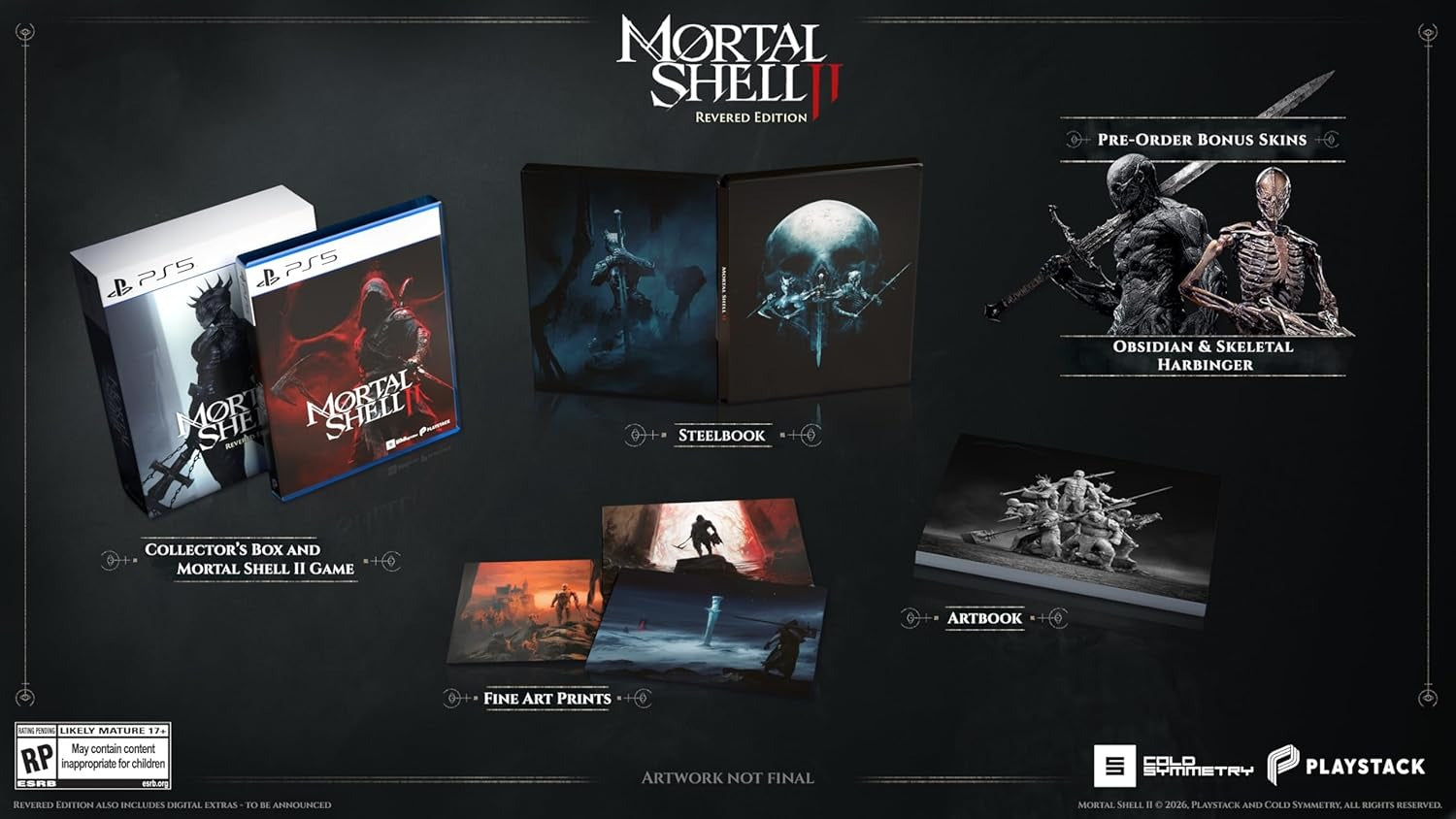 Mortal Shell II - Revered Edition [PlayStation 5] PlayStation 5 Video Game Playstack