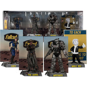 Movie Maniacs: Fallout: Lucy/Maximus/Ghoul/Vault Boy 4 Pack - 6" Toys & Games McFarlane Toys