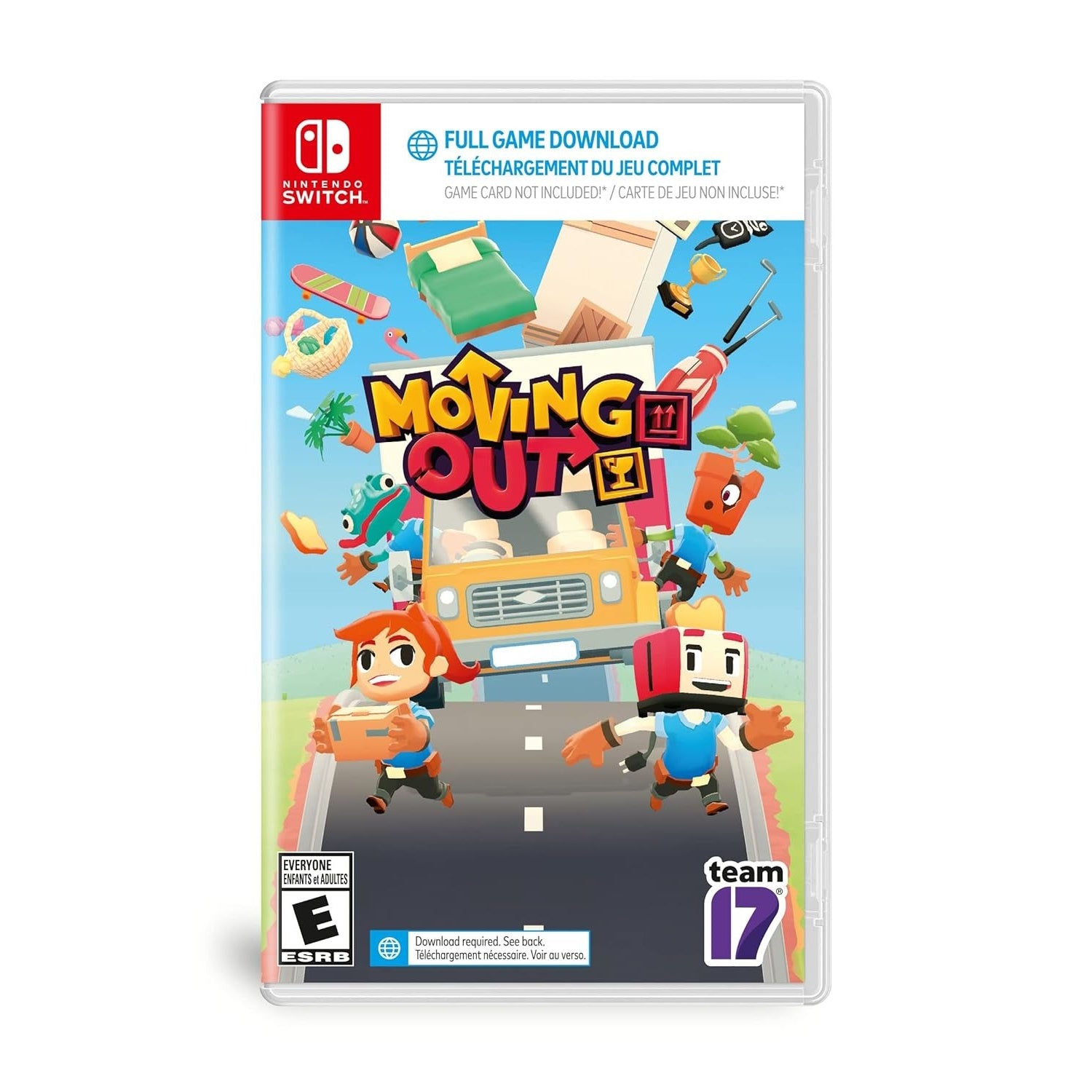Moving Out - Code in Box [Nintendo Switch] Nintendo Switch Video Game Team 17