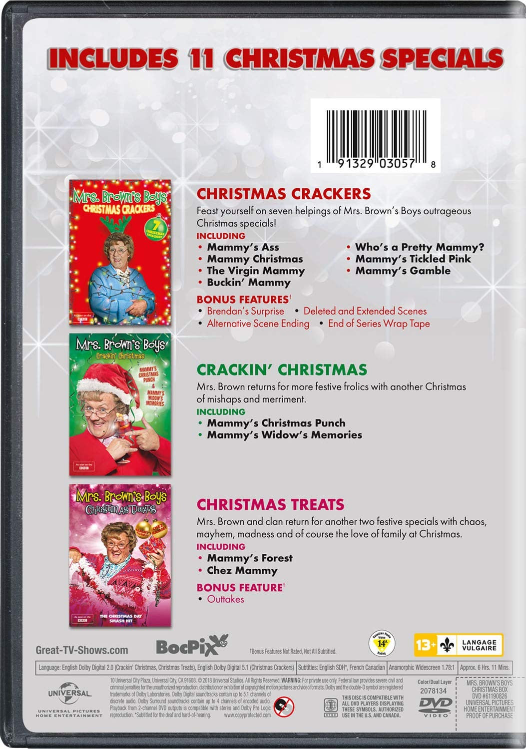 Mrs. Brown's Boys: Christmas Box [DVD] DVD Movie BBC