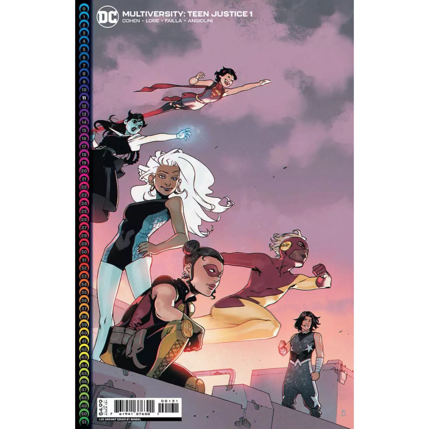 Multiversity Teen Justice: #1 [Bengal CVR E - 1:25] 2022 Comics DC Comics