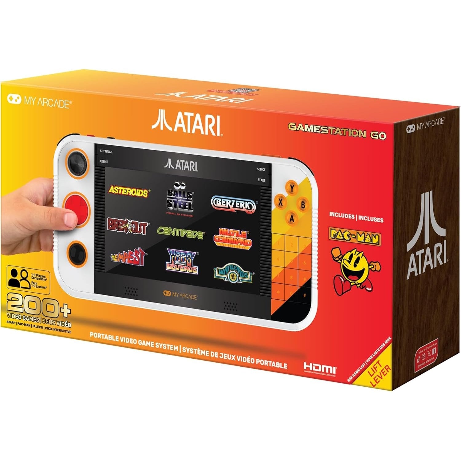 My Arcade: Atari Gamestation Go [Electronics] Retro Gaming My Arcade